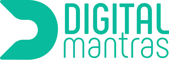 digital mantras logo with text